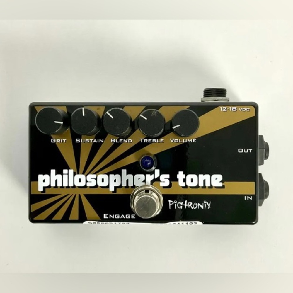 Philosopher's Tone Compressor-Overdrive Guitar Pedal